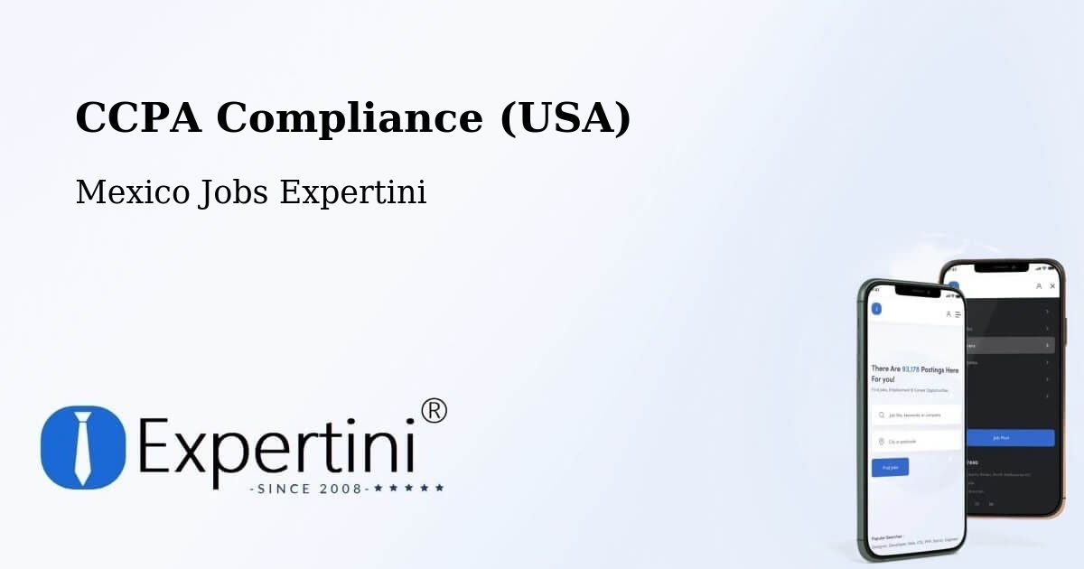 CCPA Privacy Rights & Compliance Notice – Uman - Mexico Jobs Expertini